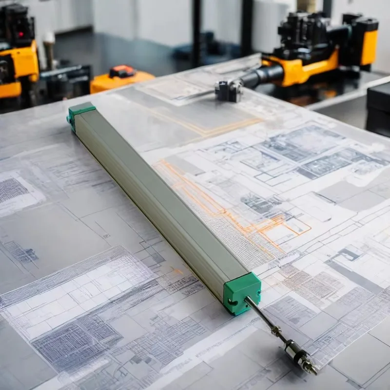 

KTC-R-800 Датчик линейного положения на базе стержневого потенциометра 800 мм с аналоговым выходом и свободным креплением