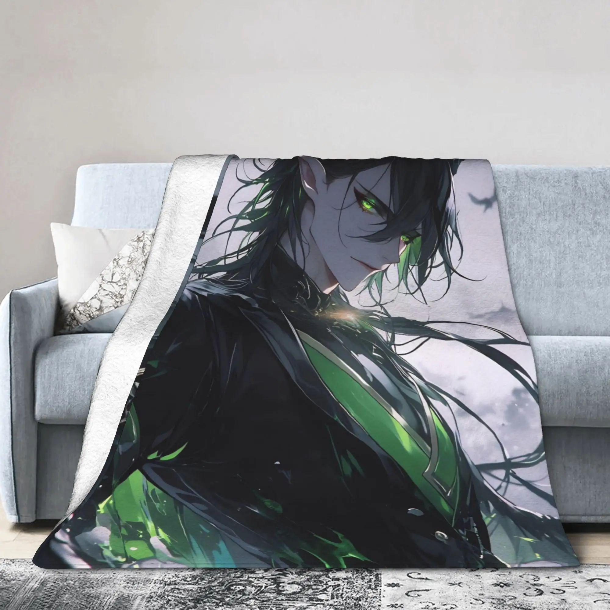 T-Twisteds Game W-Wonderlands Fleece Throw Blanket Cartoon Anime Game Blanket for Bed Bedroom Super Soft Quilt