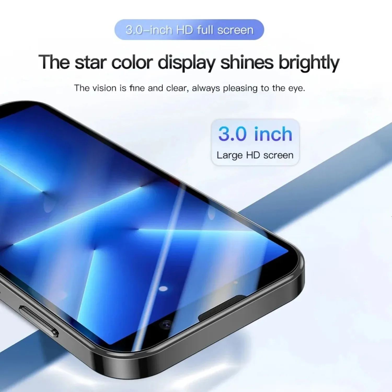 NEW SOYES XS18 Pro 3G Mini Smartphone 3.0'' 2GB RAM 16GB ROM Android 8.1 with Facial Recognition Dual SIM Google Store Bluetooth
