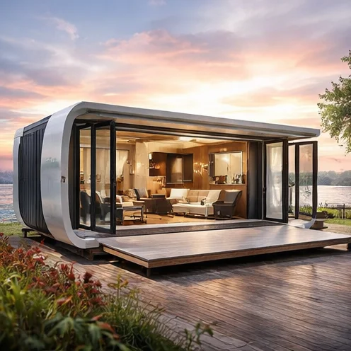 High-quality Hot-selling 4 Bedroom Luxury Prefabricated Modular House 30ft40ft Complete Container House for Residential Housing