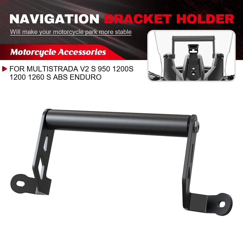 

Navigation Bracket GPS Holder Mount V2S Motorbike Accessories For Ducati Multistrada V2 S 950 1200S 1200 1260 S ABS Enduro