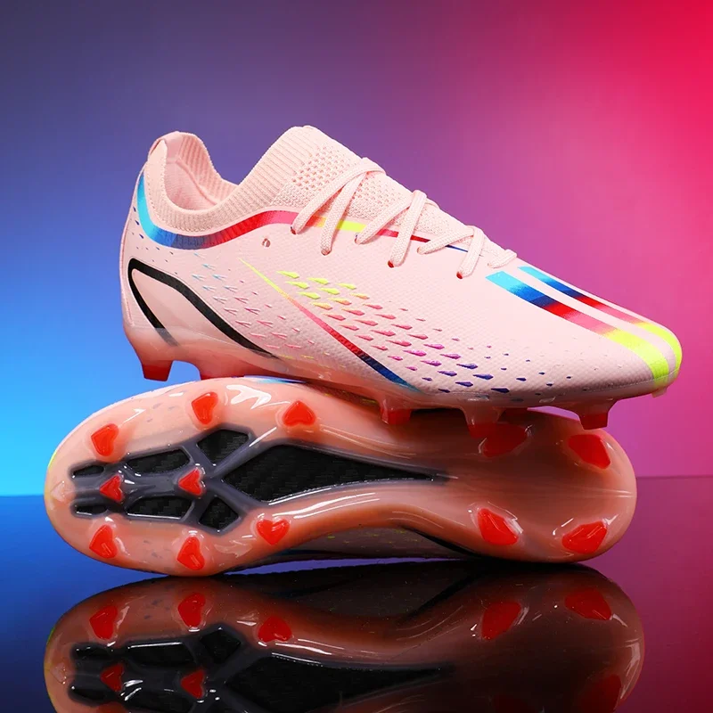 New Men Ultralight Soccer Shoes TF/FG Professional Football Boots Unisex Non-Slip High-quality Wholesale Drop Shipping Training