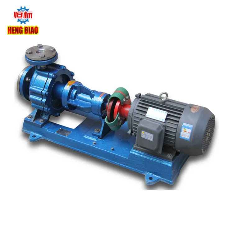 High Temperature Circulation Pomp Centrifugal Pump AC Power Electric Motor SHENGHUI Ductile Iron Mechanical Seal or Packing Seal