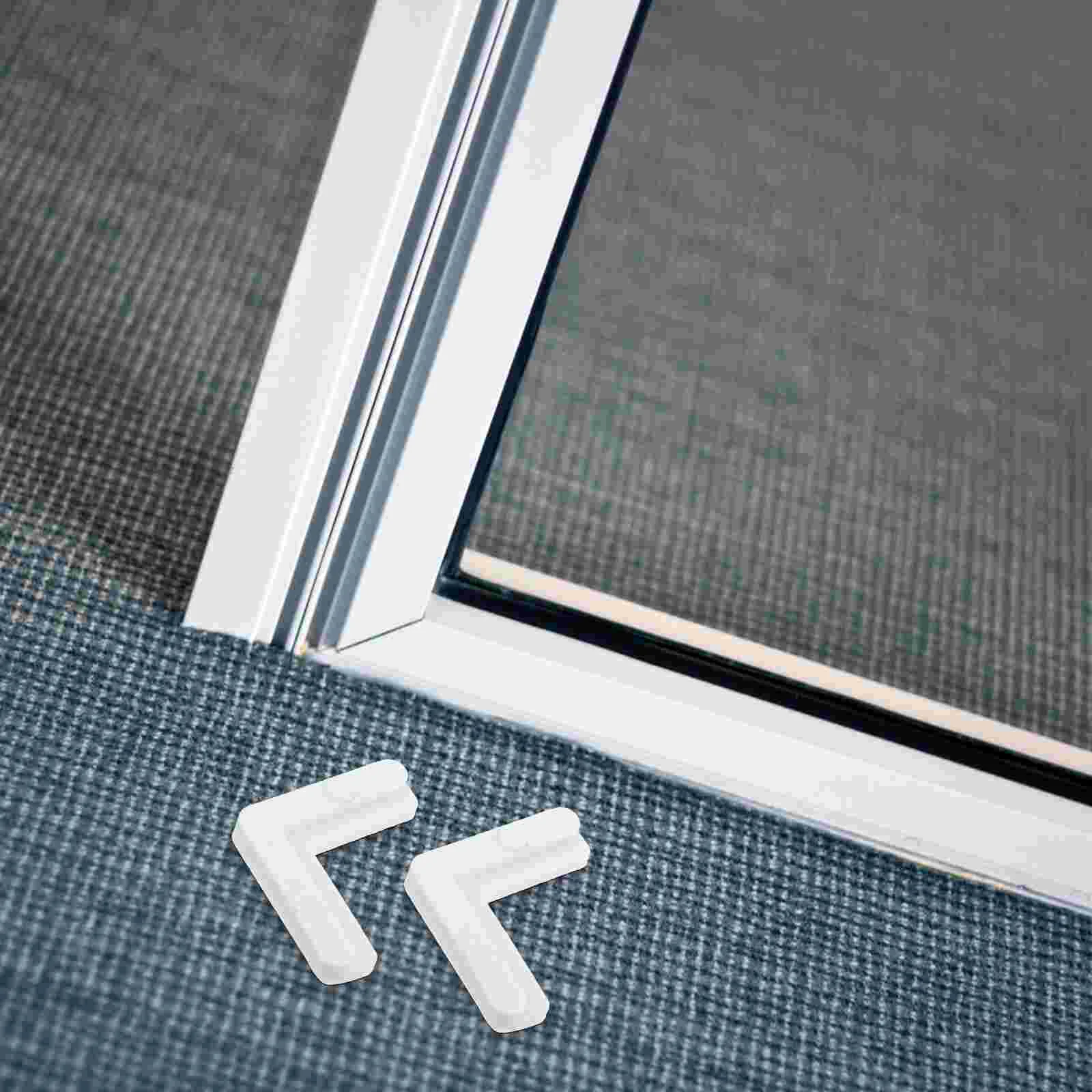 10 Pcs Showcase Bracket Window Frame Corner Brackets Screen Corners Brace Accessories