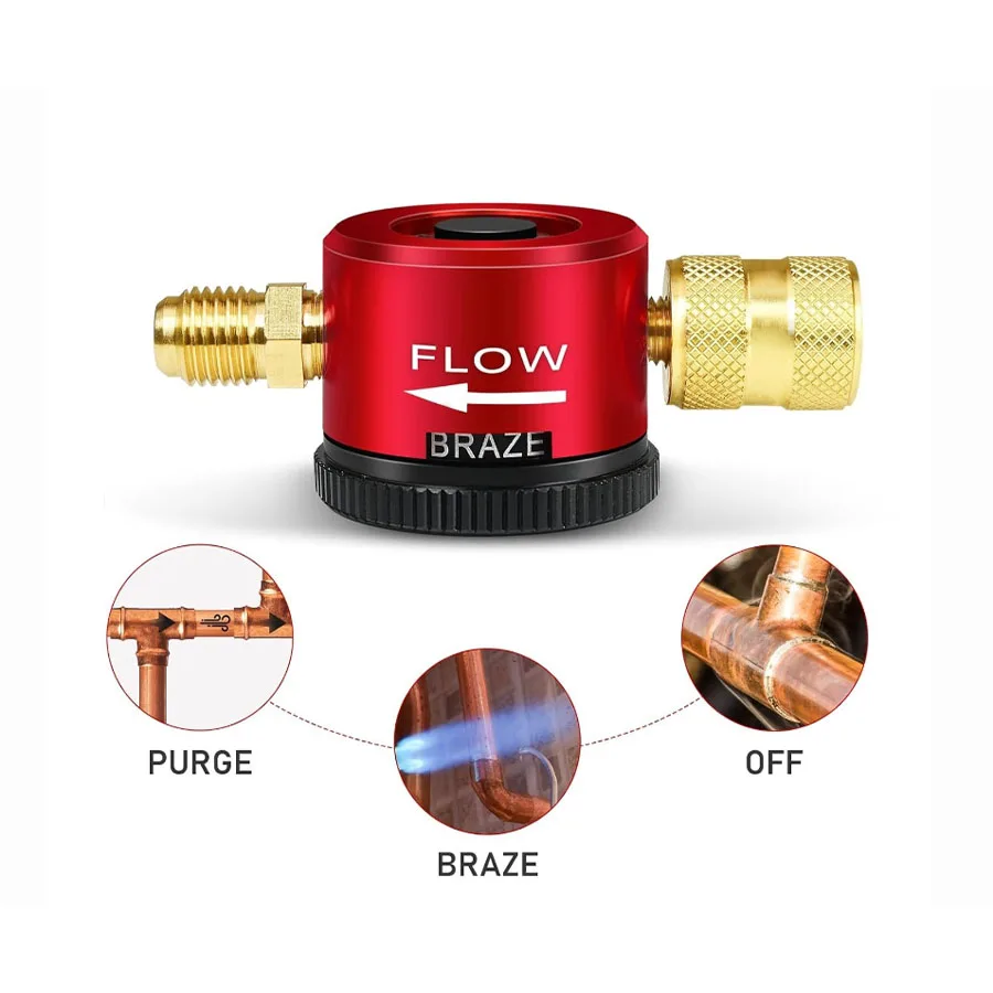 2026 new nitrogen blowing tool argon arc welding control valve pressure reducing valve switch
