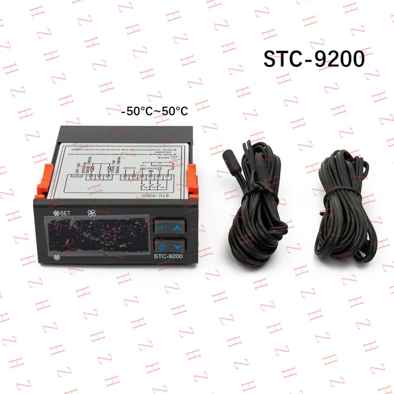 

Цифровой контроллер температуры U+ AC-220V STC-9200 с функцией размораживания и двумя датчиками (минимальный заказ 10 шт.)