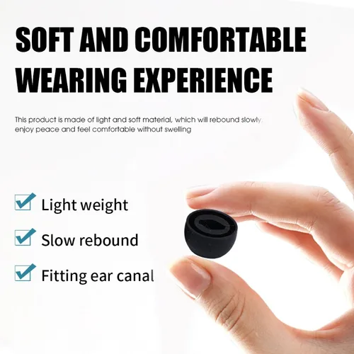 Imagen 2 del producto 3-1 pares para Samsung Galaxy Buds Pro almohadillas de silicona de repuesto tapones para los oídos aislamiento de ruido anticaída para Galaxy Buds Pro