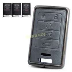 Metal Leather 3 4 5 Buttons Car Key Case Cover Protection Bag For Cadillac SRX XTS ATS CTS DTS STS Escalade Chevrolet Corvette