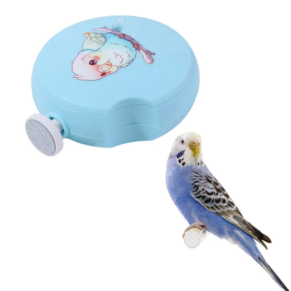 Safe Low Noise Electric Parrot Nail Trimmer Round Mini Parrot Beak Grinder with 6 Grinding Heads Bird Nail Cutter Bird Paw