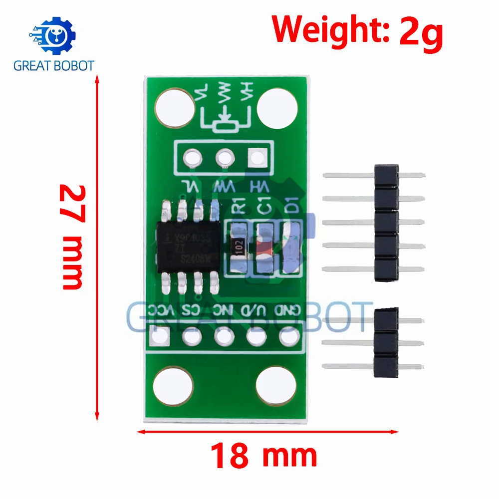 BS X9C103S Digital Potentiometer Board Module DC3V-5V for Arduino