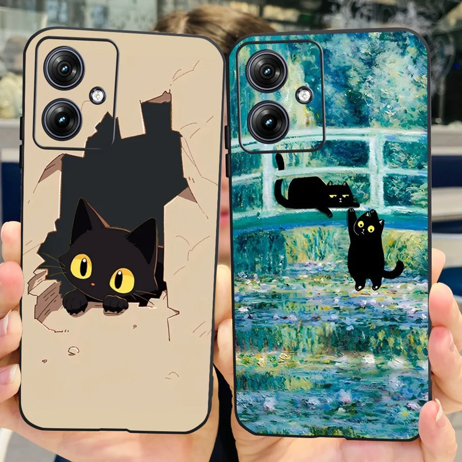 For Motorola Moto G84 Case XT2347-1 Cute Fashion Painted Cover Soft Silicone Case For Moto G54 G 84 MotoG54 MotoG84 Fundas Coque