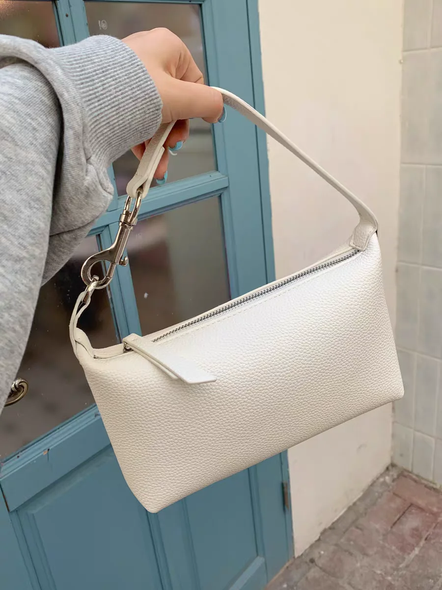 

Korean Sle Yellow Handbag Women's 2025 New Small Versatile Hobo Bag Simple Commute Single oulder Crossbody Bag