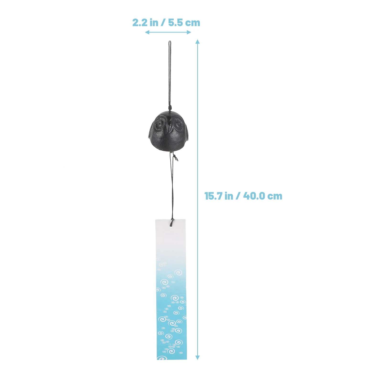 

Owl Wind Chimes Metal Bells Wedding Hanging Decoration Iron Decorative Pendant Window