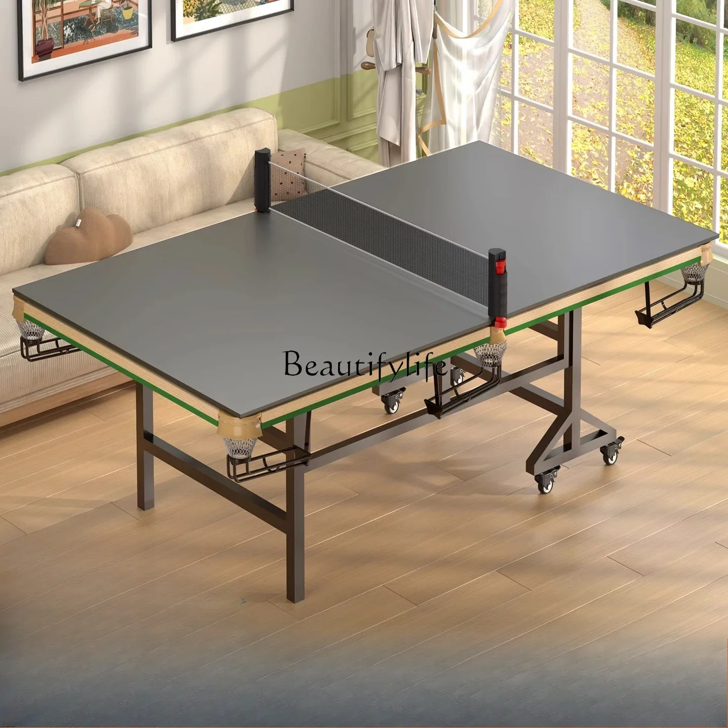 Billiard Table 2-in-1 Home Indoor Small Pool Table Training Foldable Adult Practice