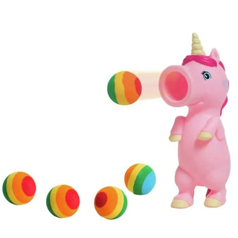 Funny Animal Squeeze Shoots Ball Cute Animal Out Foam Balls Kids Fidget Toys Weird Gadgets Autism Sensory Anti Stress Toy