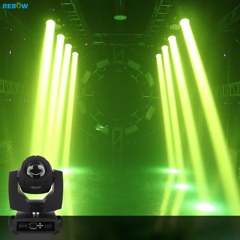 Disco DJ Party DMX512 RGBW 230w 7r Retro Lights Sharpy Moving Head Beam Lights Laser Stage Light