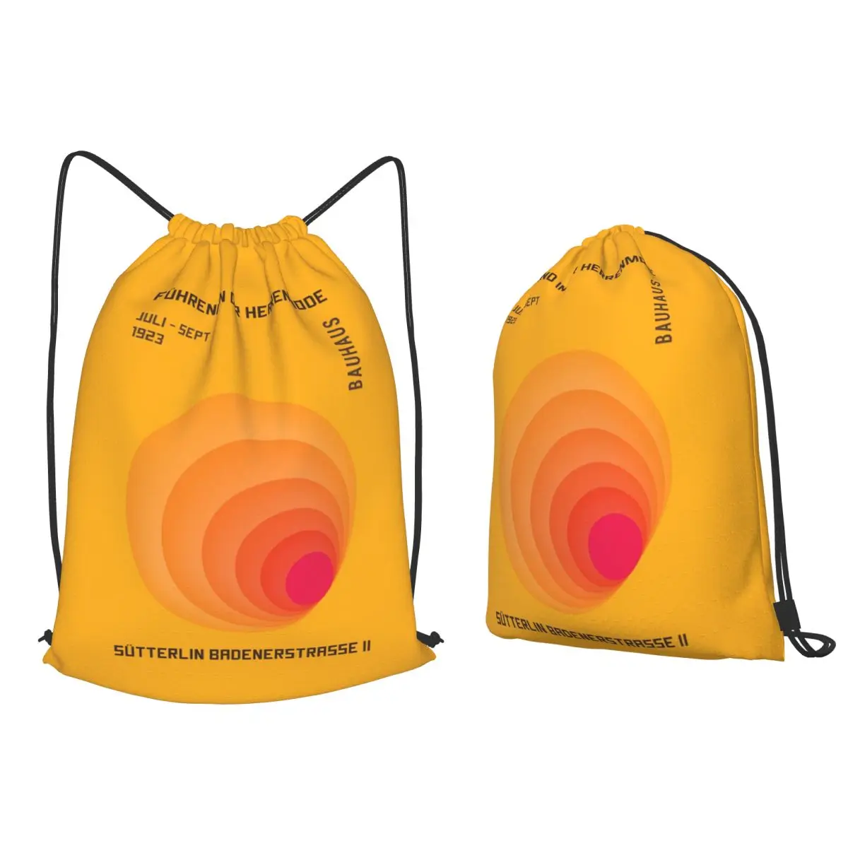 Leading In Men's Fashion Poster Backpacks Fashion Drawstring Bags Sports Bag Book Bags for Travel Students