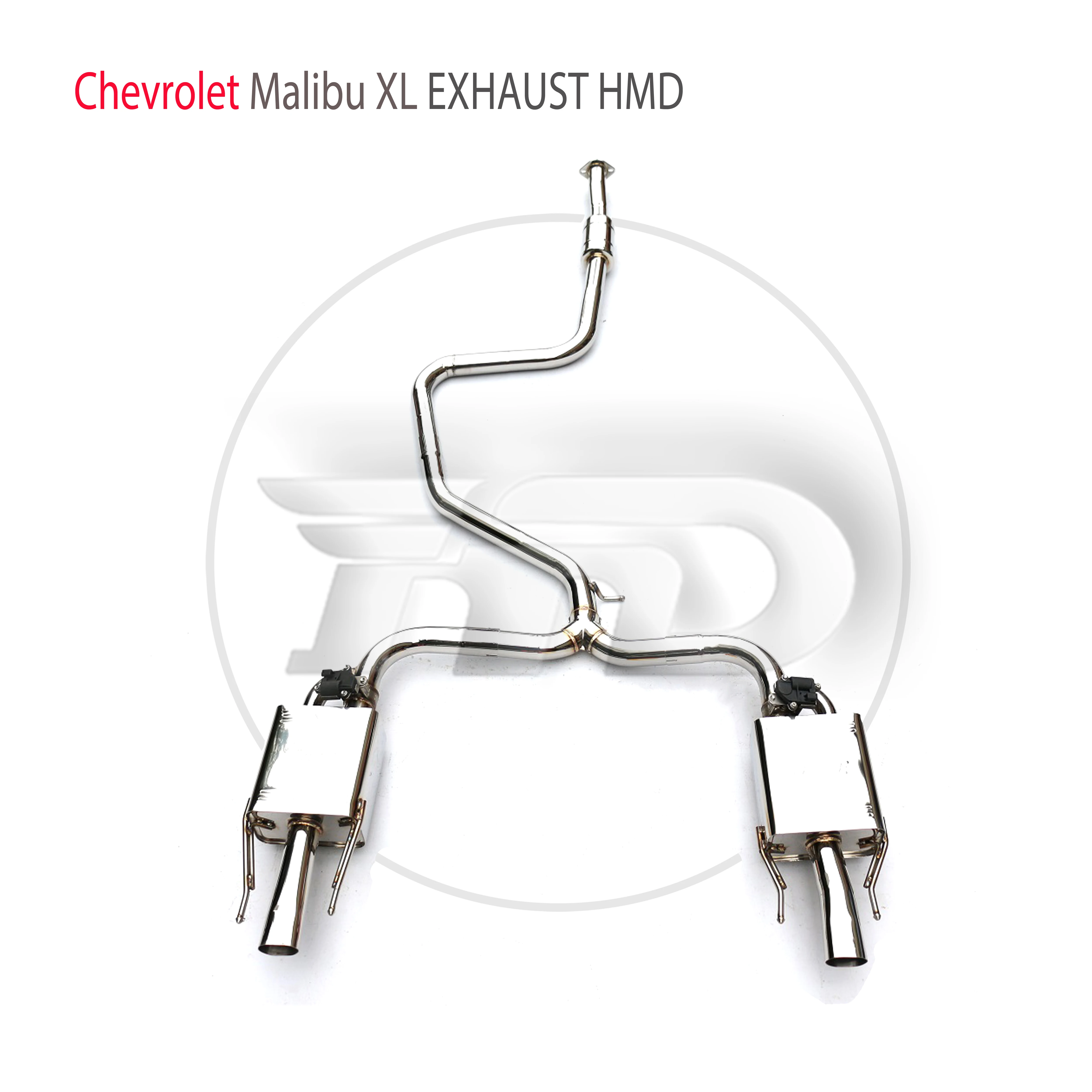 HMD Stainless Steel Exhaust System Performance Catback is Suitable for Chevrolet Malibu XL Car Valve Muffler