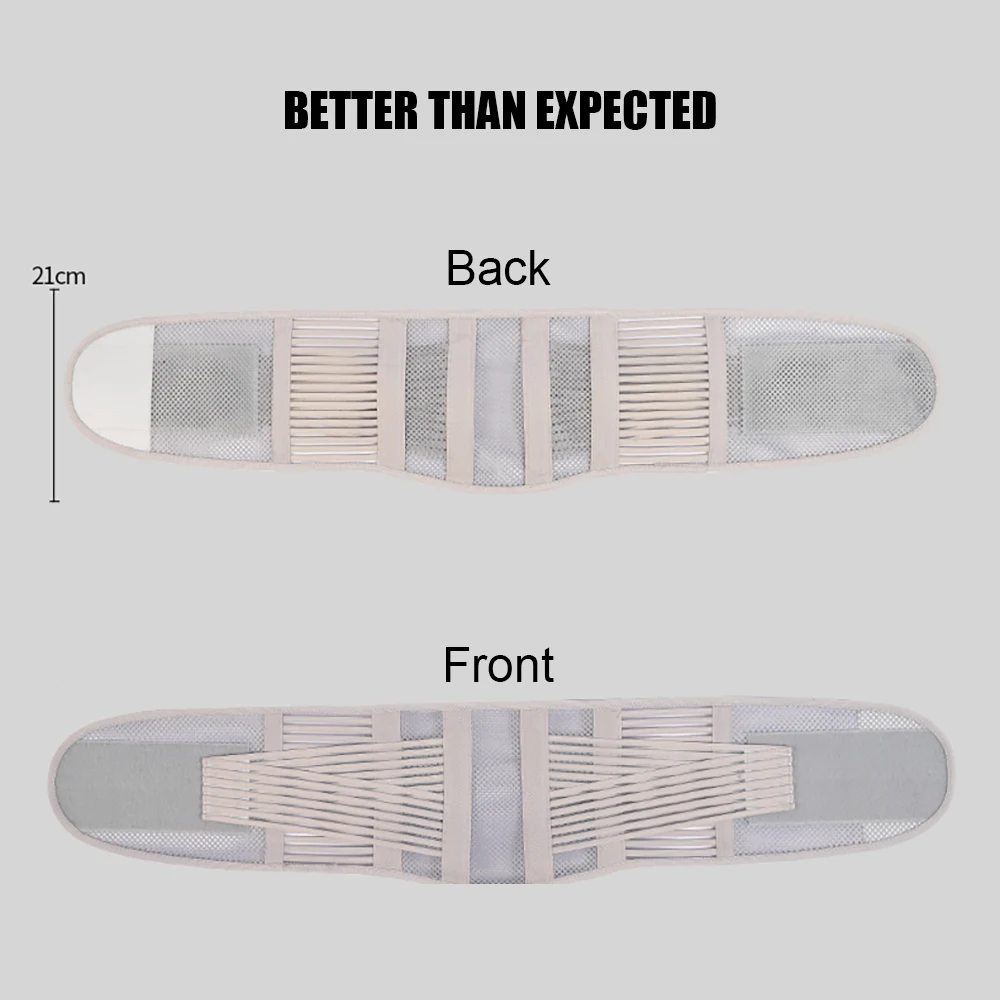 Back Support Belt Men Back Brace Belt Lumbares Ortopedicas Protection Spine Support Belt Waist Trainer Corset