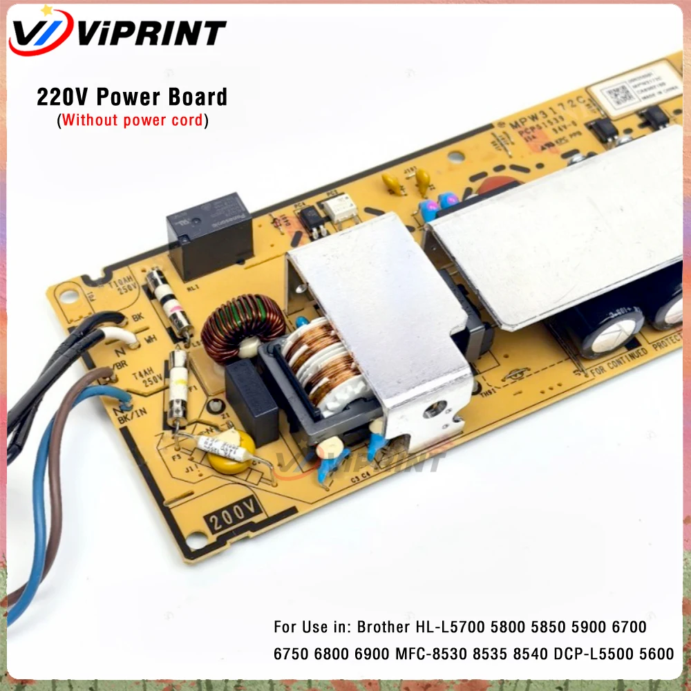 220V MPW3174 PCB Low Voltage Power Supply Board for Brother HL-L5700 5800 5850 5900 6700 6750 6800 6900 MFC-8530 8535 8540