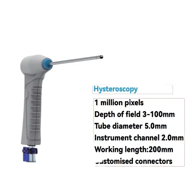 AP08 for Disposable Hysteroscope Electronic Single-use Operative Portable with 720P Camera and