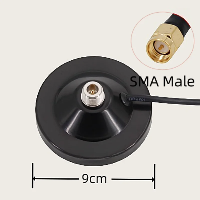 Antenna Large Suction Cup Base N Female GSM 3G 2.4G 4G 5.8G Car Outdoor Waterproof Fiberglass Antenna Strong Disk Base