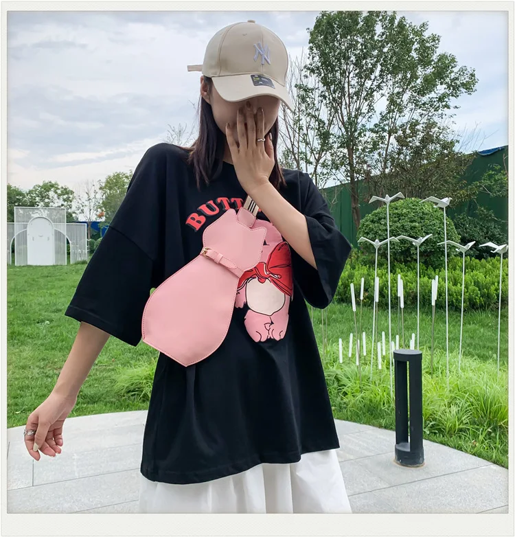 Fun Cartoon Cat Style Purses and Handbags for Women Novelty Handbag Girls Shoulder Crossbody Casual Female Clutch Designer Bag