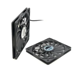 Ultra-thin 12mm Thickness Cooling Fan For ITX Case,120mm Gamer Cabinet PSU Cooler PWM 4PIN Temperature Control Mute 2000RPM