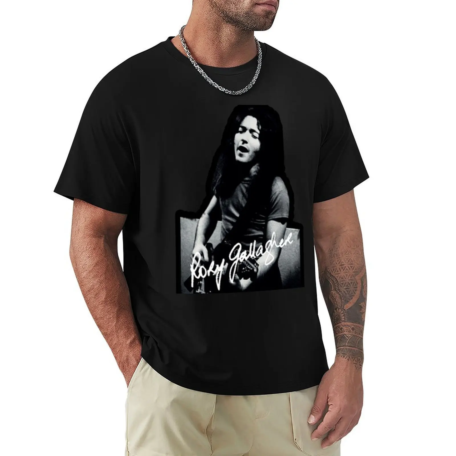RORY GALLAGHER MUSIC ARTWORK T-Shirt Independence Day Short Sleeve T-Shirt
