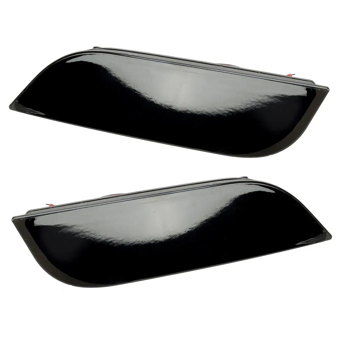 

12В, 1 пара, светодиодные отражатели заднего бампера с затемненными линзами, подходят для Subaru Impreza WRX, Legacy, Exiga, Levorg, XV, Crosstrek