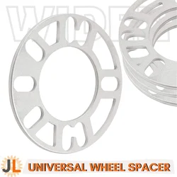 5/8/12mm Universal Wheel Spacers for Most 4 Lug & 5 Lug PCD 98 to 127 Bolts Pattern 5x100 5x108 5x110 Hub Wheel Adapters Qty(2)