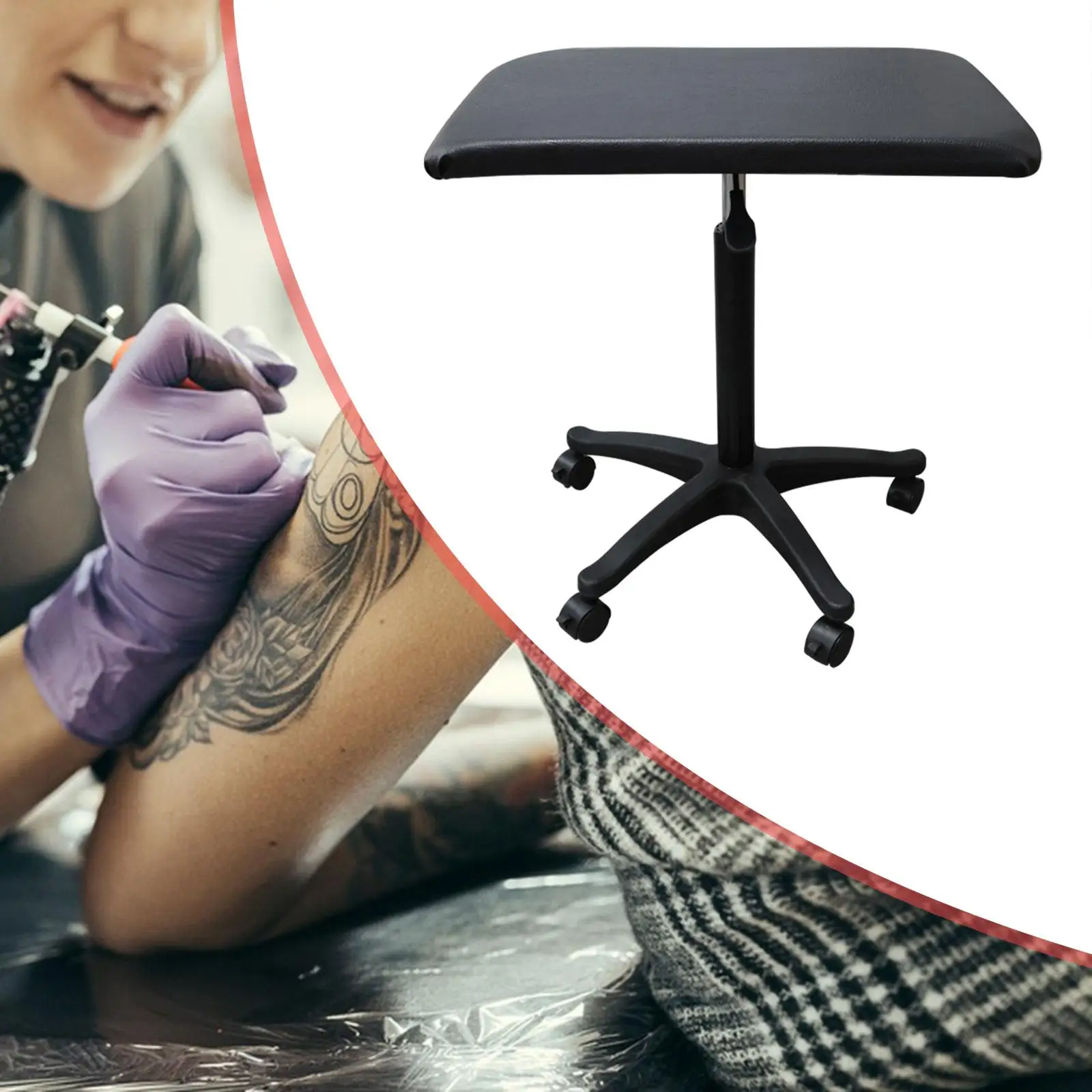 

Tattoo Armrest Height 68-85cm Height Adjustable Tattoo Hand Holder Tattoo Arm Rest Stand for Studios Beauty Household Personal