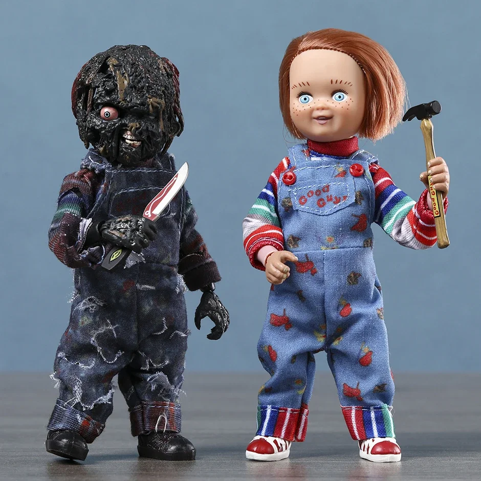 SCREAM FACTORY Child's Play BluRay Exclusive Good Guys CHUCKY Action Figure PVC Collection Model Toy Doll Brinquedos