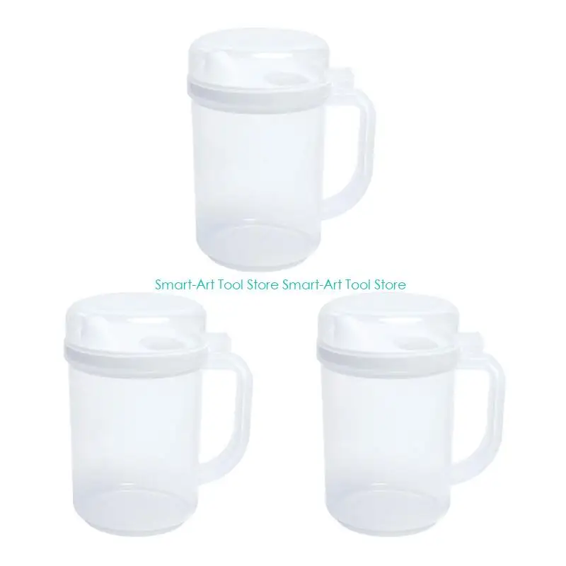 E1PB Round Leak proof Cooking Oil Bottle With Wide Mouths And Comfortable Grip Cooking Oil Dispenser For Home Cooks