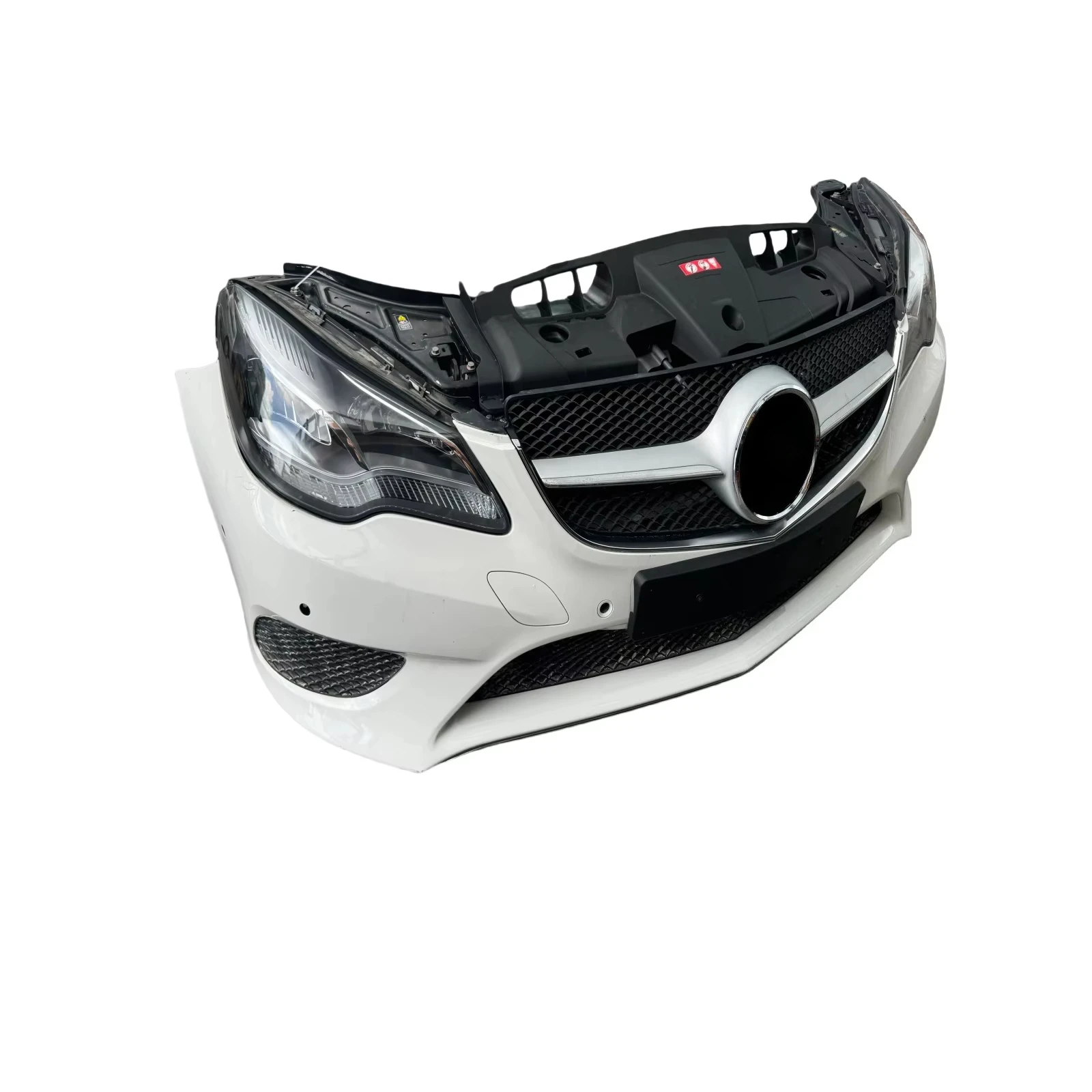 New High Quality E W207coupe Front Face Assembly Water tank Radiator Bumper Headlight Jamb Anti-collision Beam for