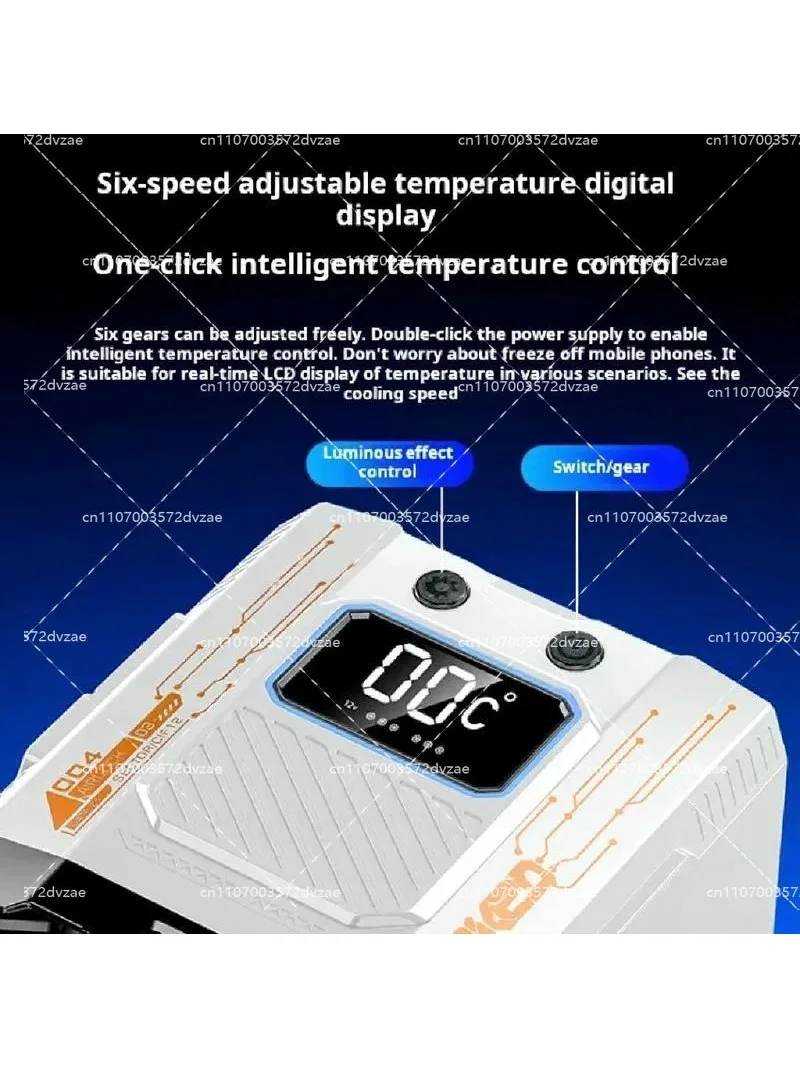 

45W Semiconductor Liquid Cooling Pad for Universal Laptops, Silent Ice Cooling Technology