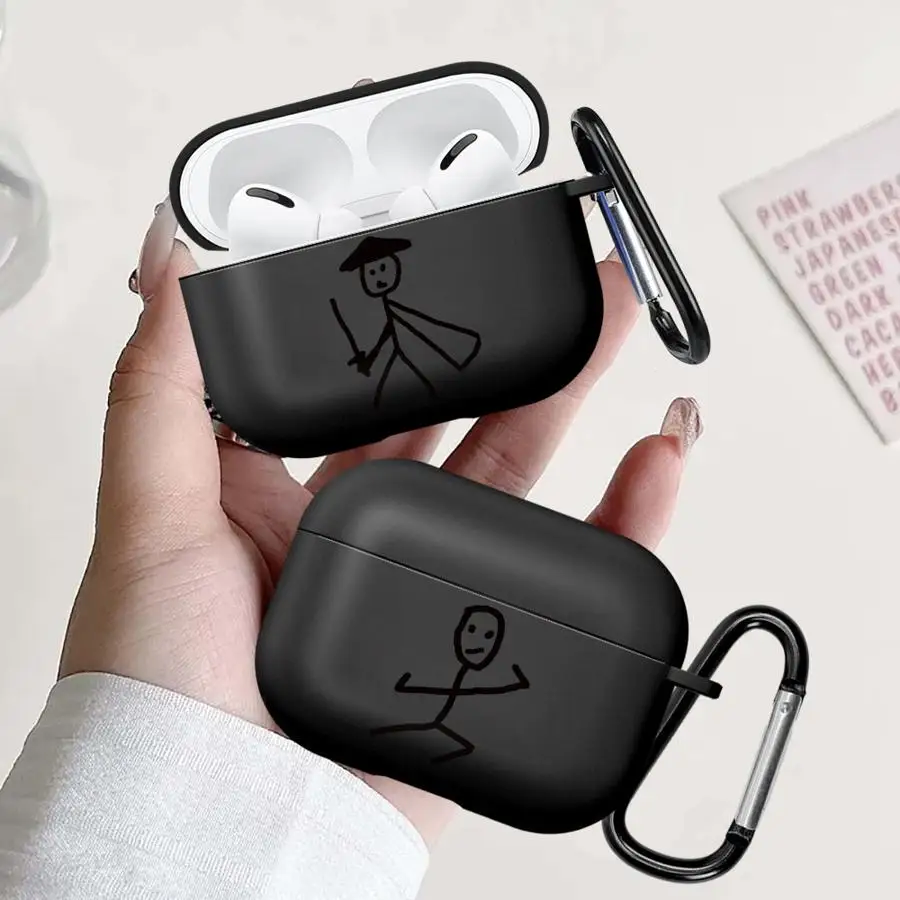 

Case For Airpods 4 2 3 1 Pro2 Pro3 Pro Earphone Cases Cover Cool Cartoon Characters