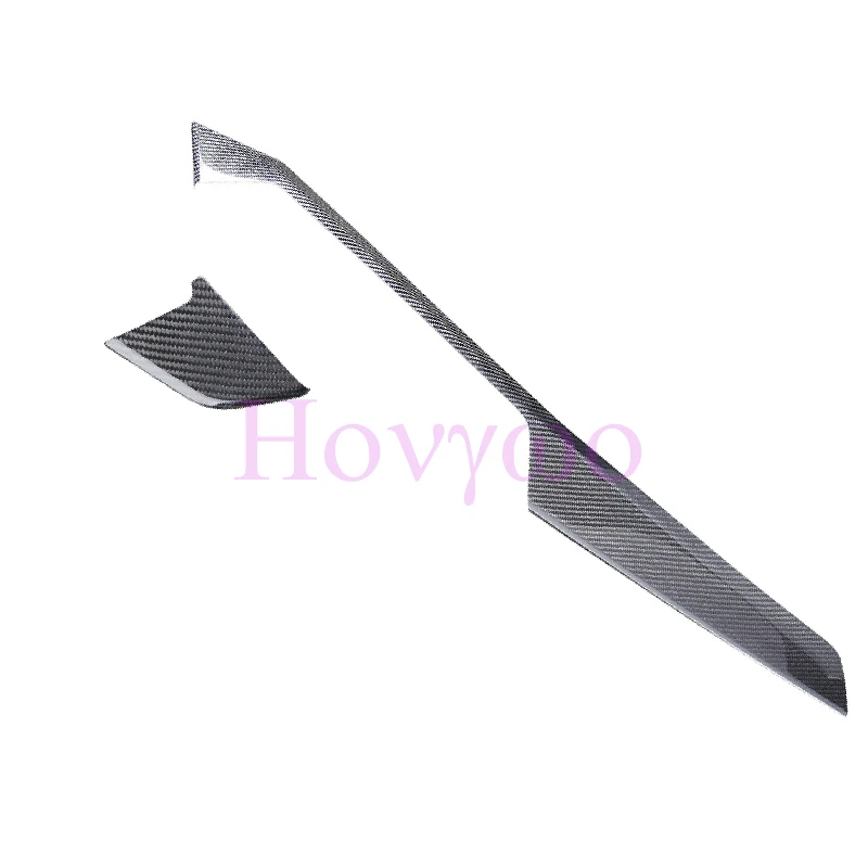 LHD RHD Real Carbon Fiber Interior Accessories Dashboard Cover Center Console Panel Door Trims For BMW X5 G05 2019-2022