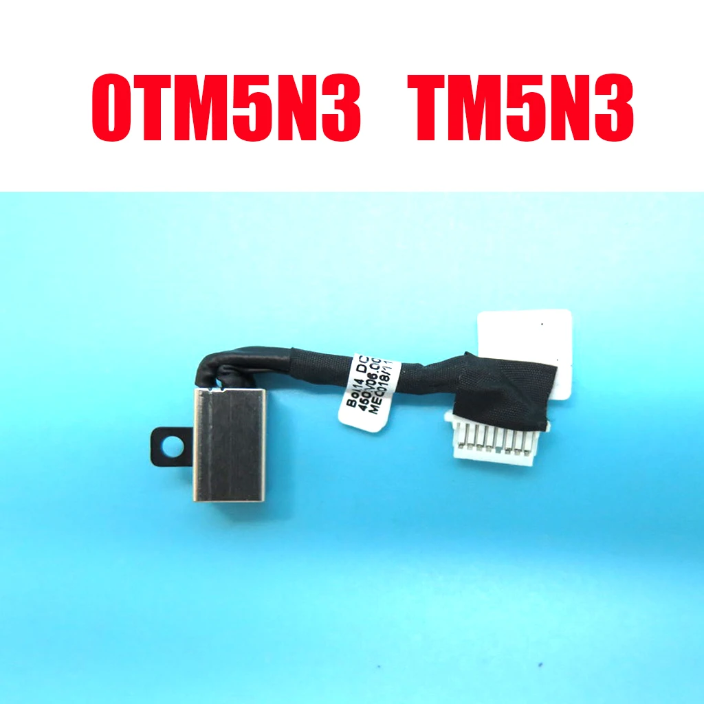 0TM5N3 TM5N3 DC Power Jack Cable For DELL For Latitude 3400 3500 For Inspiron 15 5583 5584 450.0FV06.0011 New