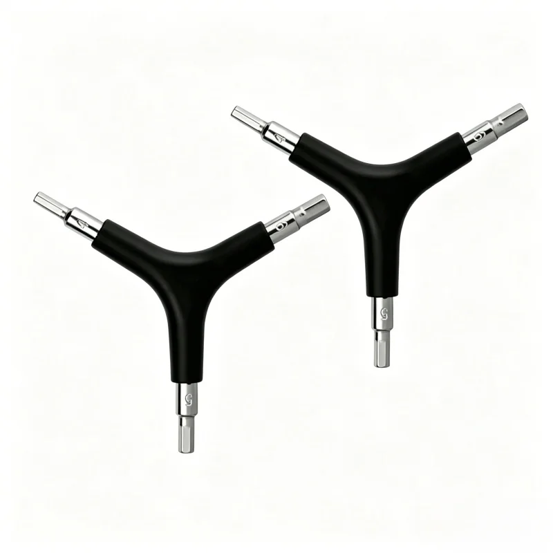 Y-förmiger 3-Wege-Inbusschlüssel, Innensechskantschlüssel, 4/5/6 mm, für Outdoor, Camping, Radfahren, Mountainbike, Fahrrad, Wartung, Reparaturwerkzeug – Detail 1