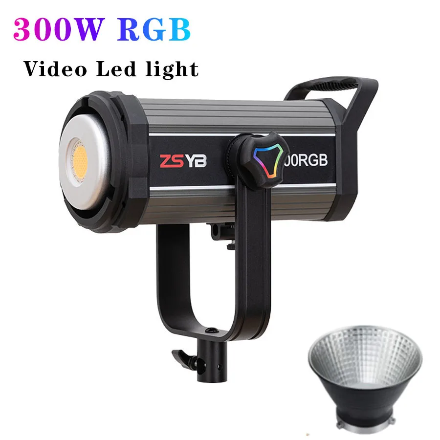 

300W RGB LED Video Light, CRI95+ Photography Lighting with 2.4G Remote Control on Continuous Output Lighting, Studio Light