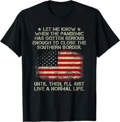 

Close Southern Border Anti-Biden Unisex T-Shirt