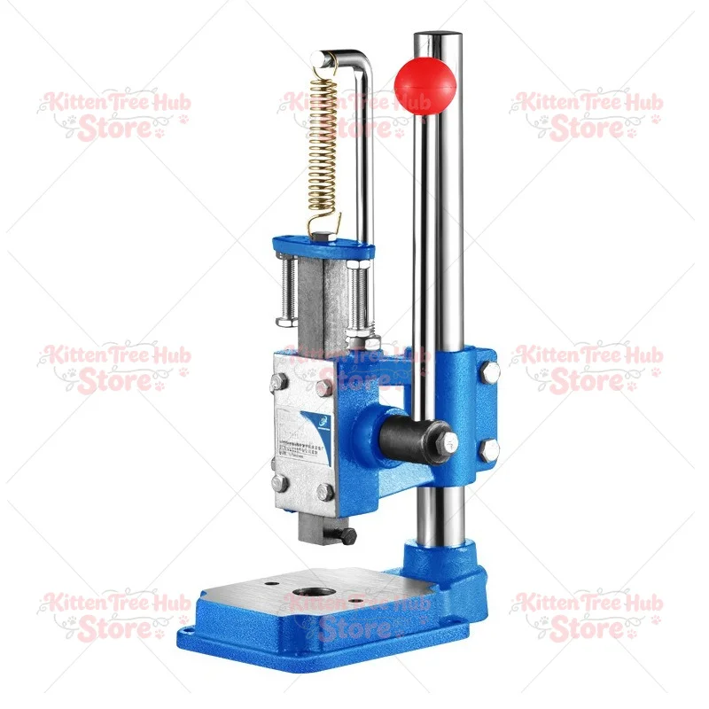 j03-04a-small-manual-press-desktop-manual-punching-nominal-4kn-press-hand-beer-punching-machine