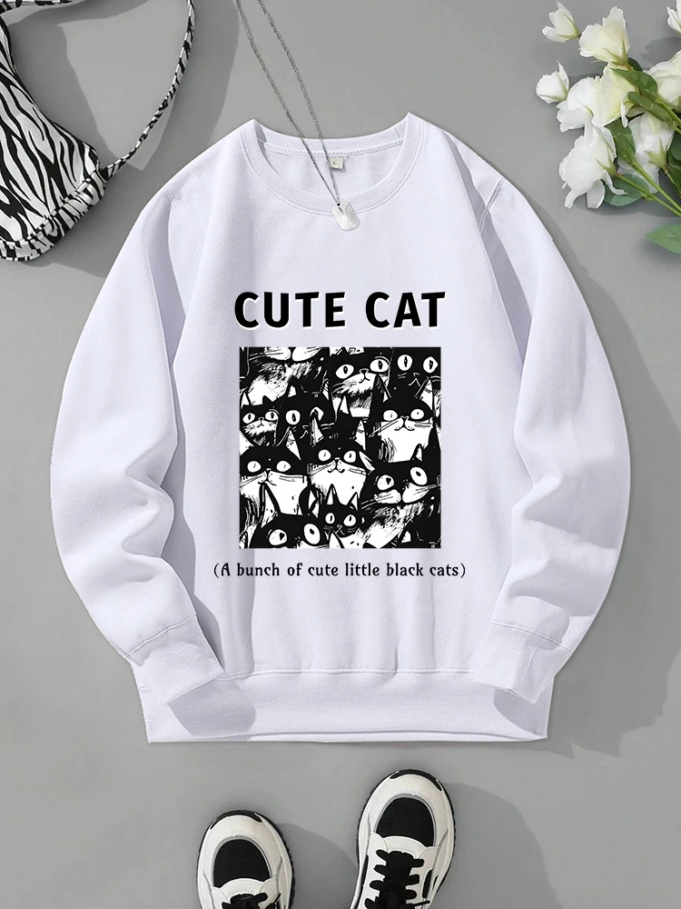 Cute Car Pattern Printing Mens Sportswear Autumn O-Neck Basic Clothes Simple Comfortable Tracksuit Soft Warm Male Sweatshirt