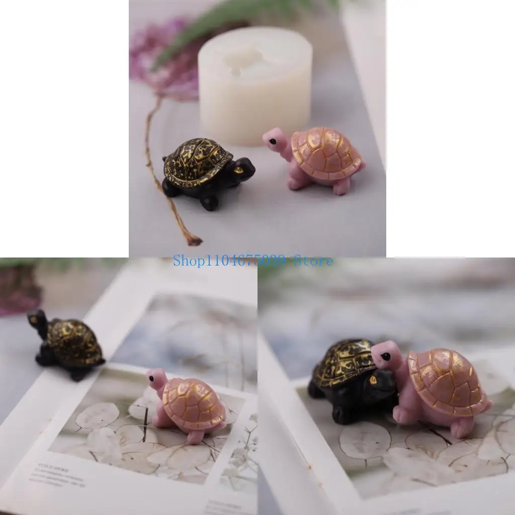 

5asd for Turtle Silicone Mold for DIY Handmade Plaster Ornament Soap Mould Handicrafts Making T