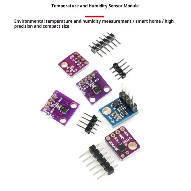 SHT31 SHT30 Temperature SHT31-D Humidity Sensor Module Microcontroller IIC I2C Breakout Weather 3V 5V Compliant FOR ARDUONO