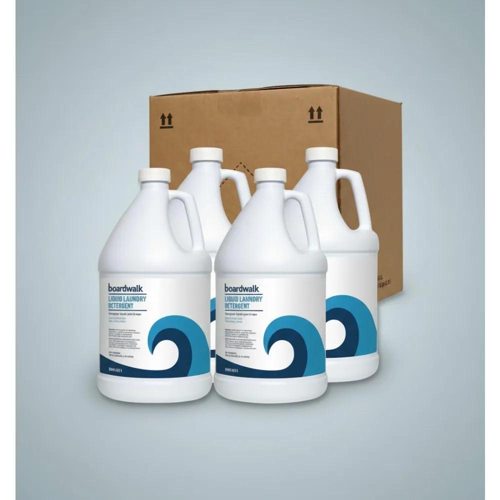 

Концентрированное жидкое стиральное средство, 4 шт., бутылки на 1 галлон, свежий аромат, осветляет и белые для всех тканей