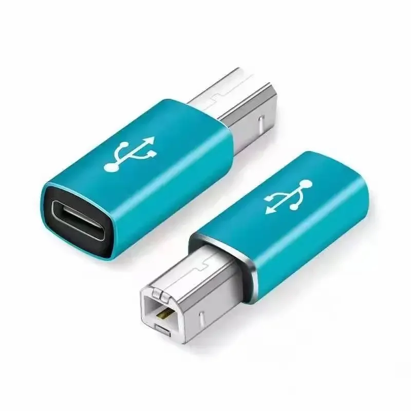 USB 3.1 نوع C أنثى إلى USB 2.0 B ميدي ذكر محول أداة إلكترونية محول USB-C للطابعة الماسح الضوئي البيانو HP