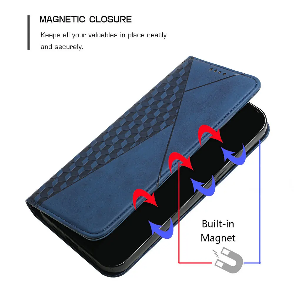 For Xiaomi 15T 14T 13T Pro Flip Case Redmi Note 14 13 T Leather Magnet Book Case Poco X7 Pro X6 Flip Cover Note12 Pro Plus 5G 4G