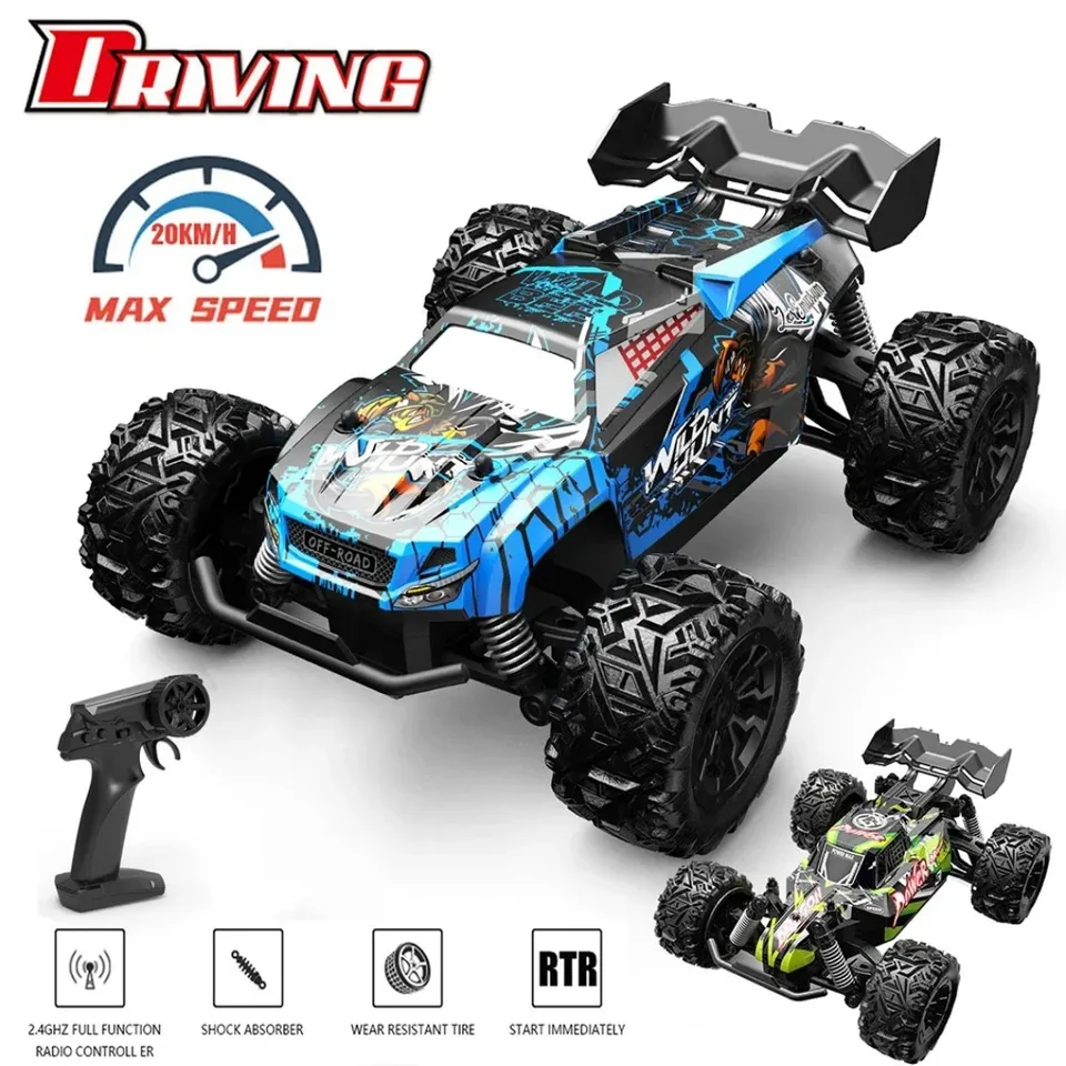 1:20 Off Road RC Car 4WD All Terrain RC Monster Truck, 2.4G High